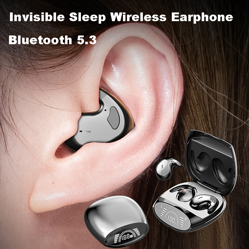Tws Earbuds Bluetooth 5.3 - Sommeil Invisible écouteurs minuscules Mini casque