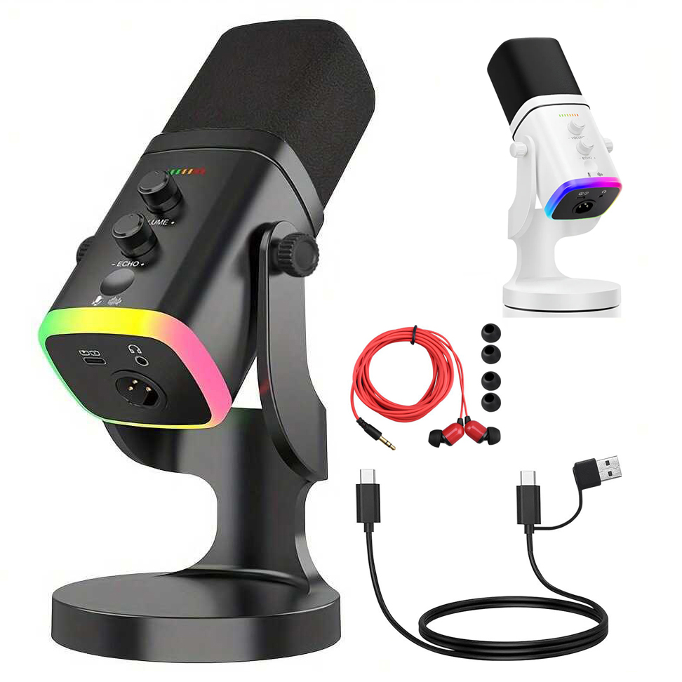 Gaming Headset With Mic Rgb - Microphone dynamique USB/XLR pour le streaming