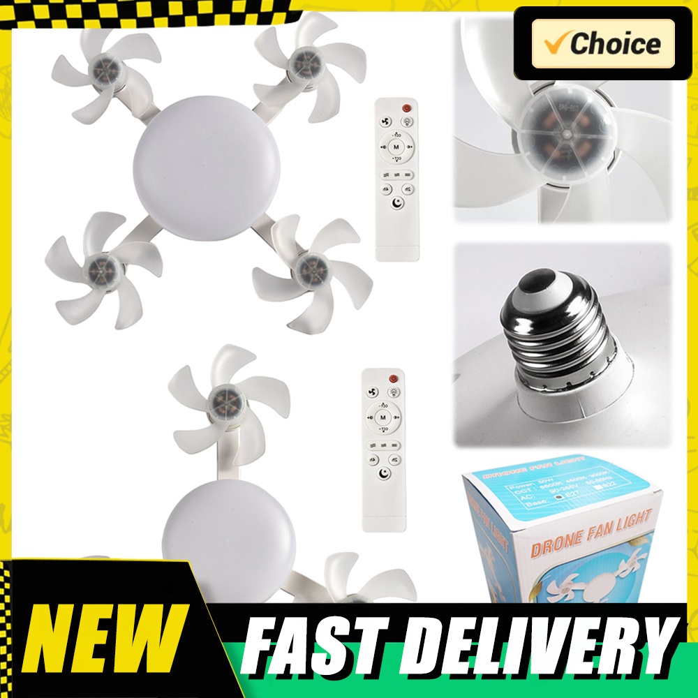 Drones - Ventilateur de plafond suspendu LED E26/E27