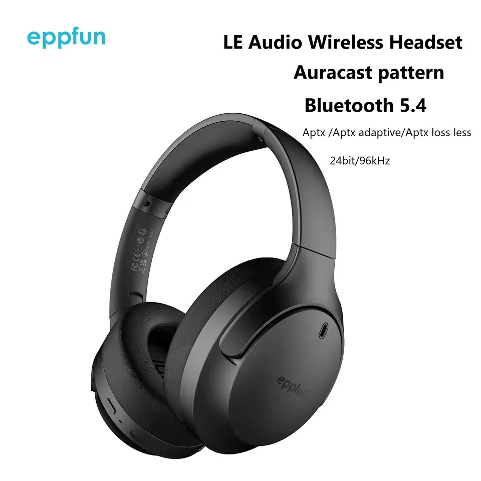 Type C Wired Earphones With Mic - Casque audio Eppfun LE Audio Auracast
