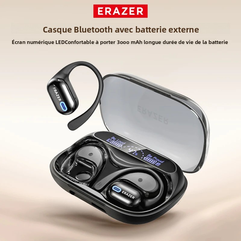 Sleep Mask Headphones Bluetooth - Écouteurs Bluetooth V6 ERAZER XP18 avec