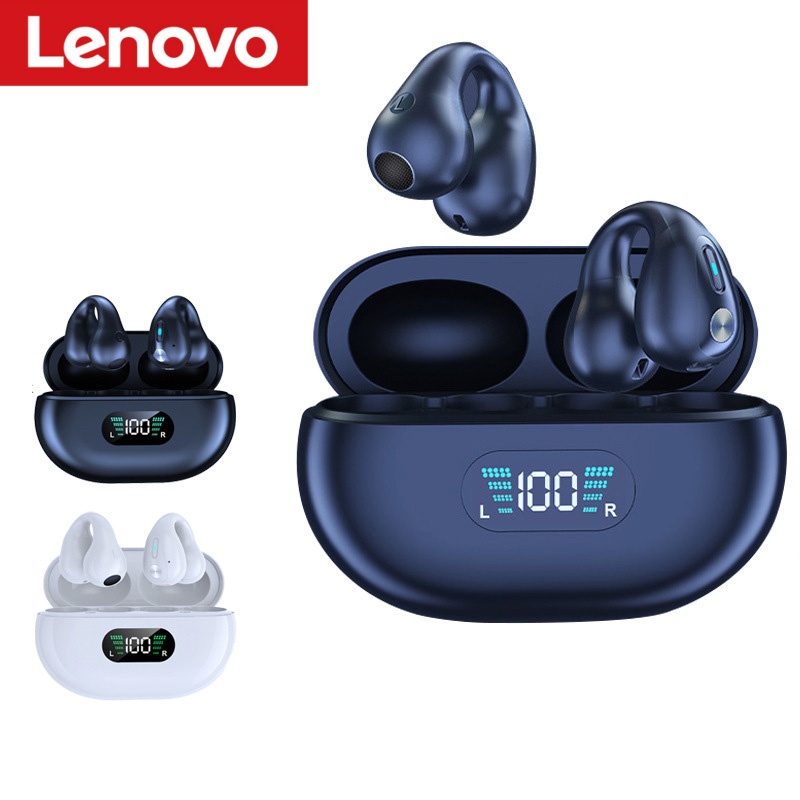 Anc Wireless Over Ear Headphones - Casque Bluetooth Lenovo à clip d'oreille