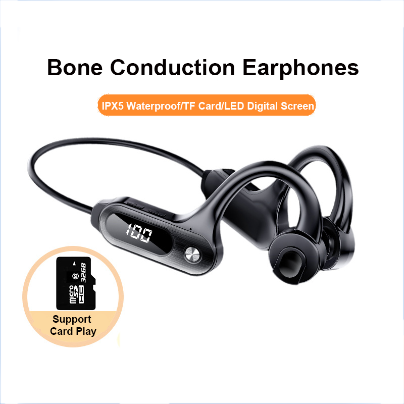 Bone Conduction Running Headphones - Sophia-Écouteurs Bluetooth 5.3 à conduction, crochet