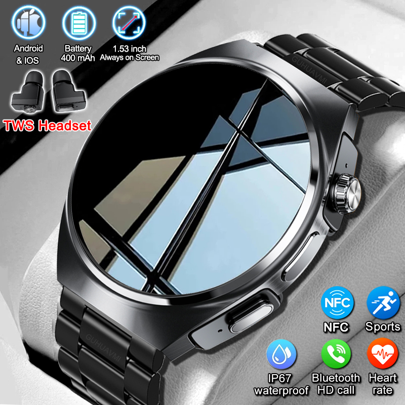 Tws Earbuds Bluetooth 5.3 - Pour homme femmes nouvelle montre intelligente