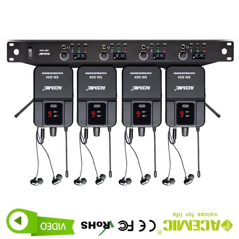 In Ear Monitors For Singers - Système de monitoring intra-auriculaire sans fil