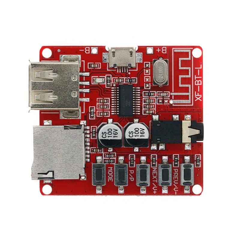 Speakers - Carte décodeur Bluetooth MP3 sans perte,