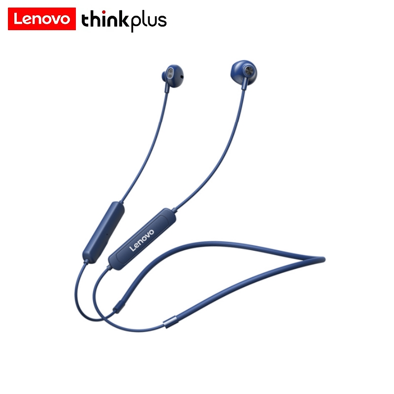 Magnetic Neckband Sports Earphones - Lenovo-Écouteurs sans fil Bluetooth SH1, qualité