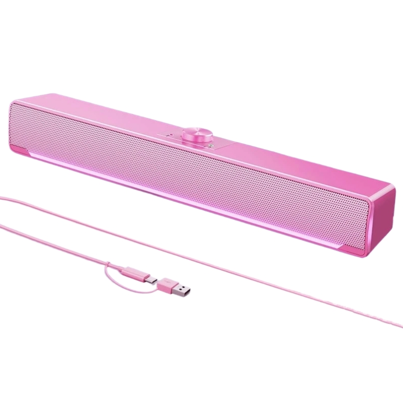 Rgb Computer Soundbar For Pc - Multi-média RGB ordinateur de bureau rétro-éclairage