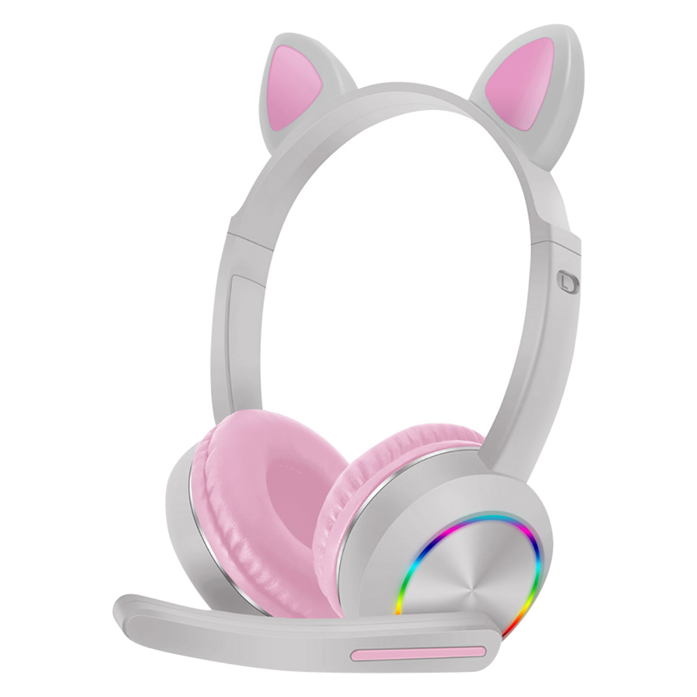 Cat Ear Bluetooth Headset Led - Casque Bluetooth Cat Ear pour enfants,
