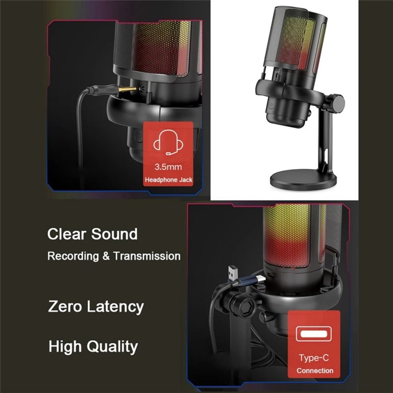 AY14 - Microphone RGB pour jeu - Gaming Headset With Mic Rgb avis et prix