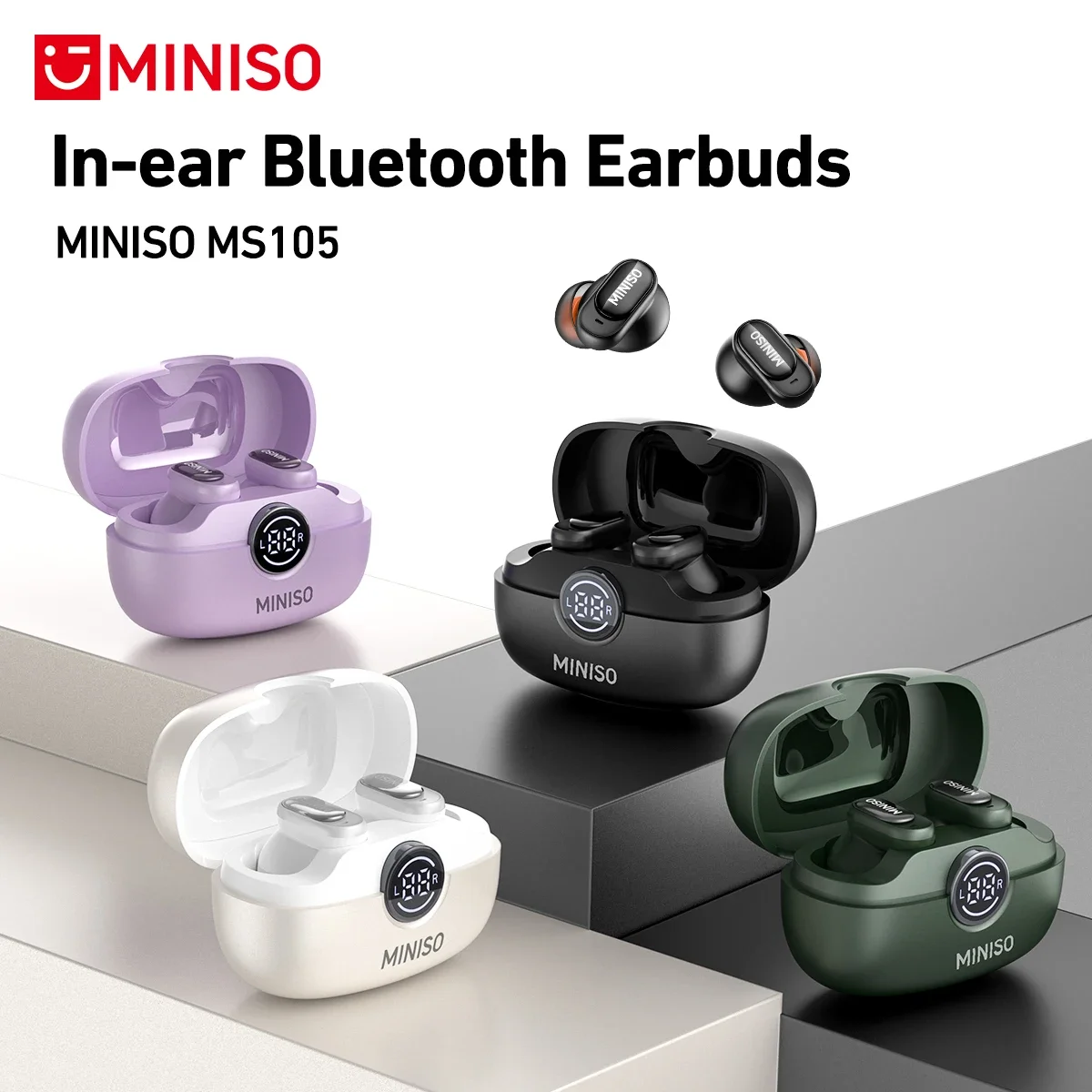 MINISO MS105 Bluetooth écouteu - Type C Wired Earphones With Mic avis et prix