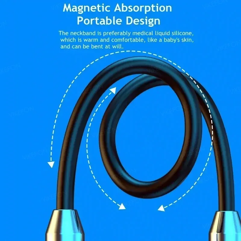 Écouteurs sans fil Bluetooth 5 - Magnetic Neckband Sports Earphones avis et prix