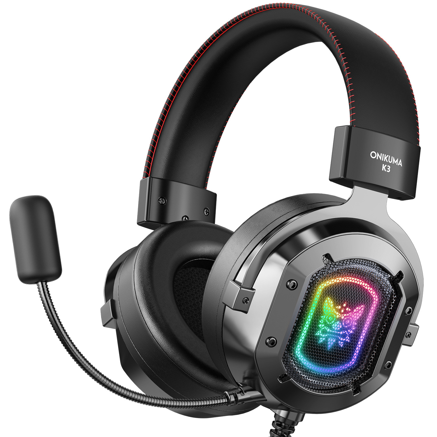 Onikuma-Casque de jeu filaire  - Gaming Headset With Mic Rgb avis et prix