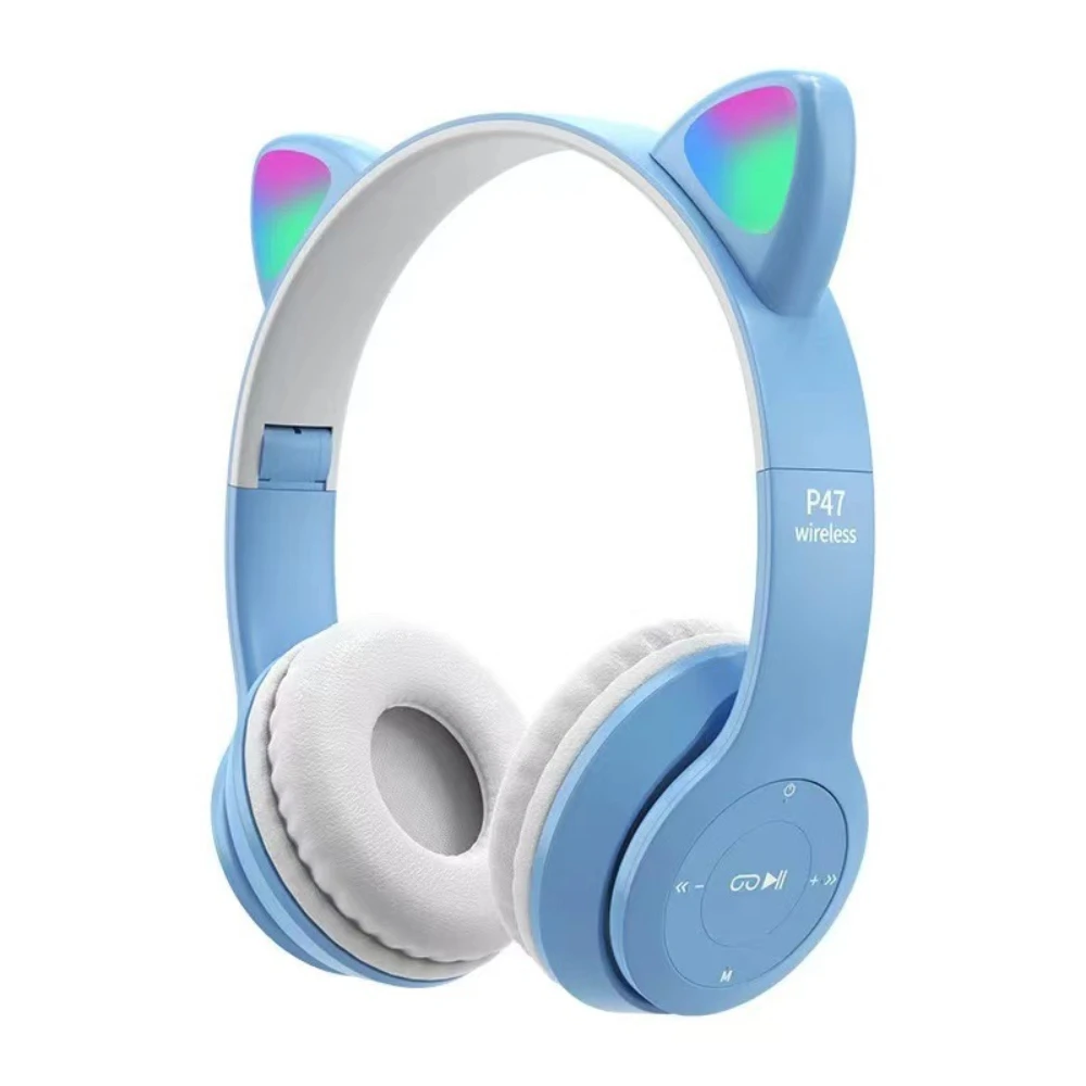Oreille de chat mignon Bluetoo - Cat Ear Bluetooth Headset Led avis et prix