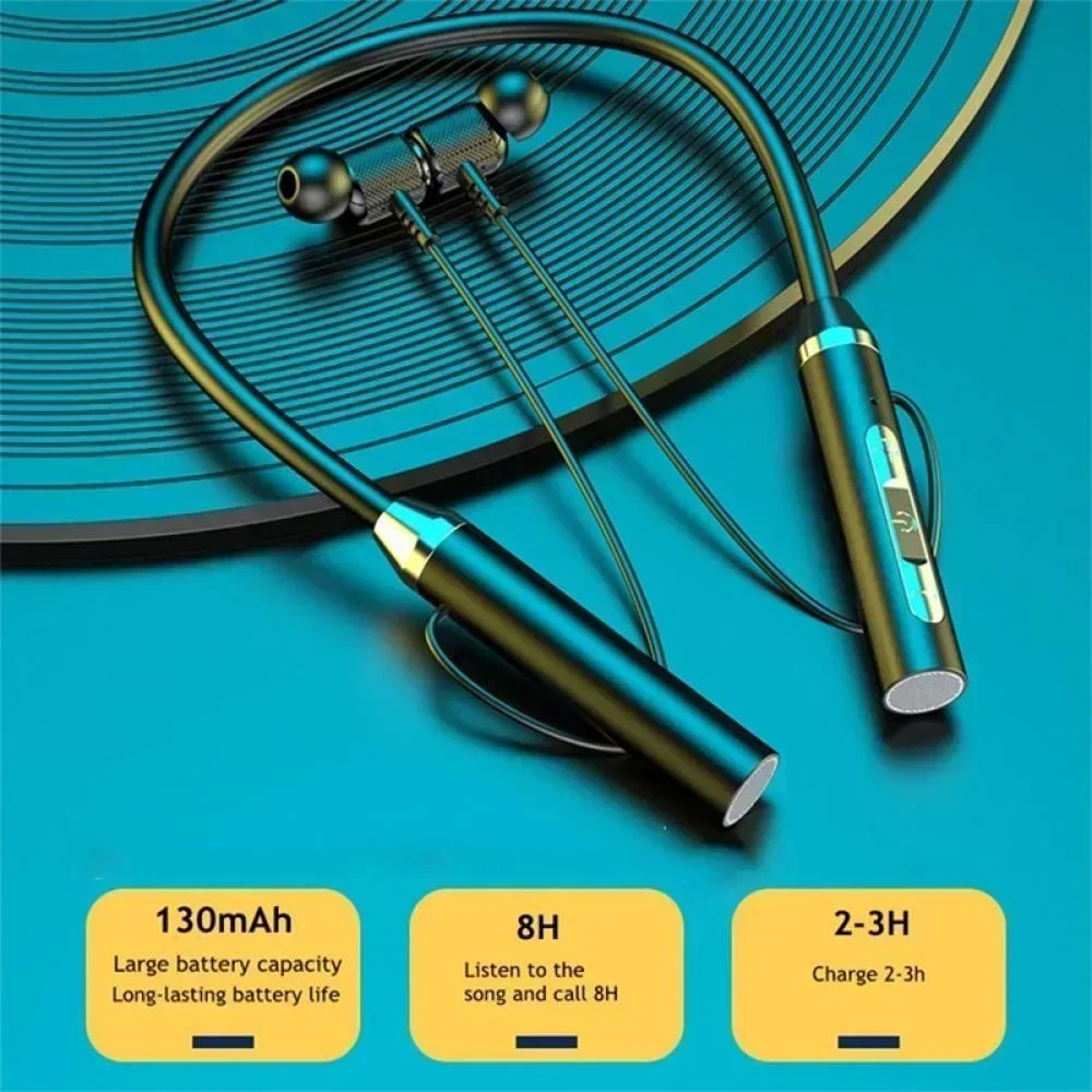 Écouteurs sans fil Bluetooth à - Magnetic Neckband Sports Earphones avis et prix