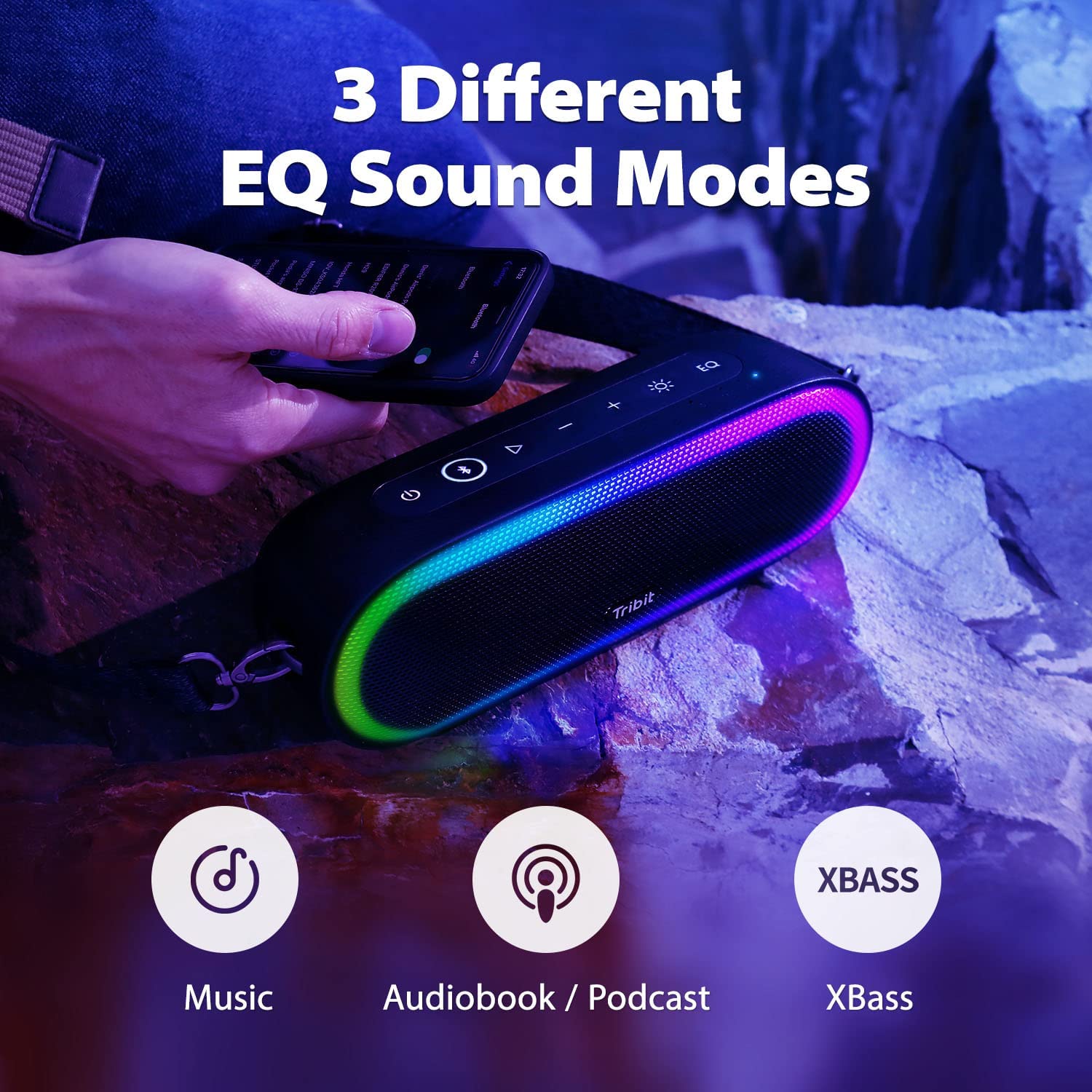 Enceinte portable d'extérieur  - Portable Bluetooth Speaker Waterproof Ipx7 avis et prix