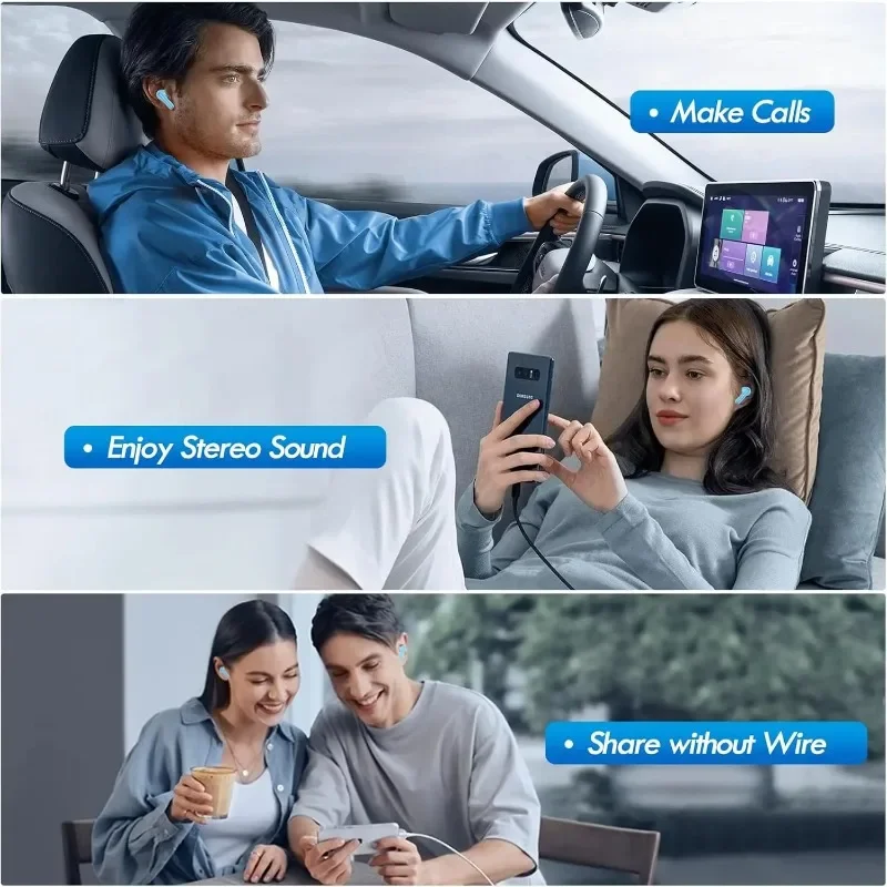 Écouteurs sans fil Bluetooth 5 - Tws Earbuds Bluetooth 5.3 avis et prix