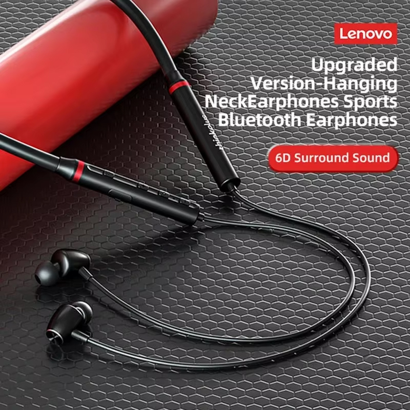 Écouteurs Bluetooth Lenovo, ét - Magnetic Neckband Sports Earphones avis et prix