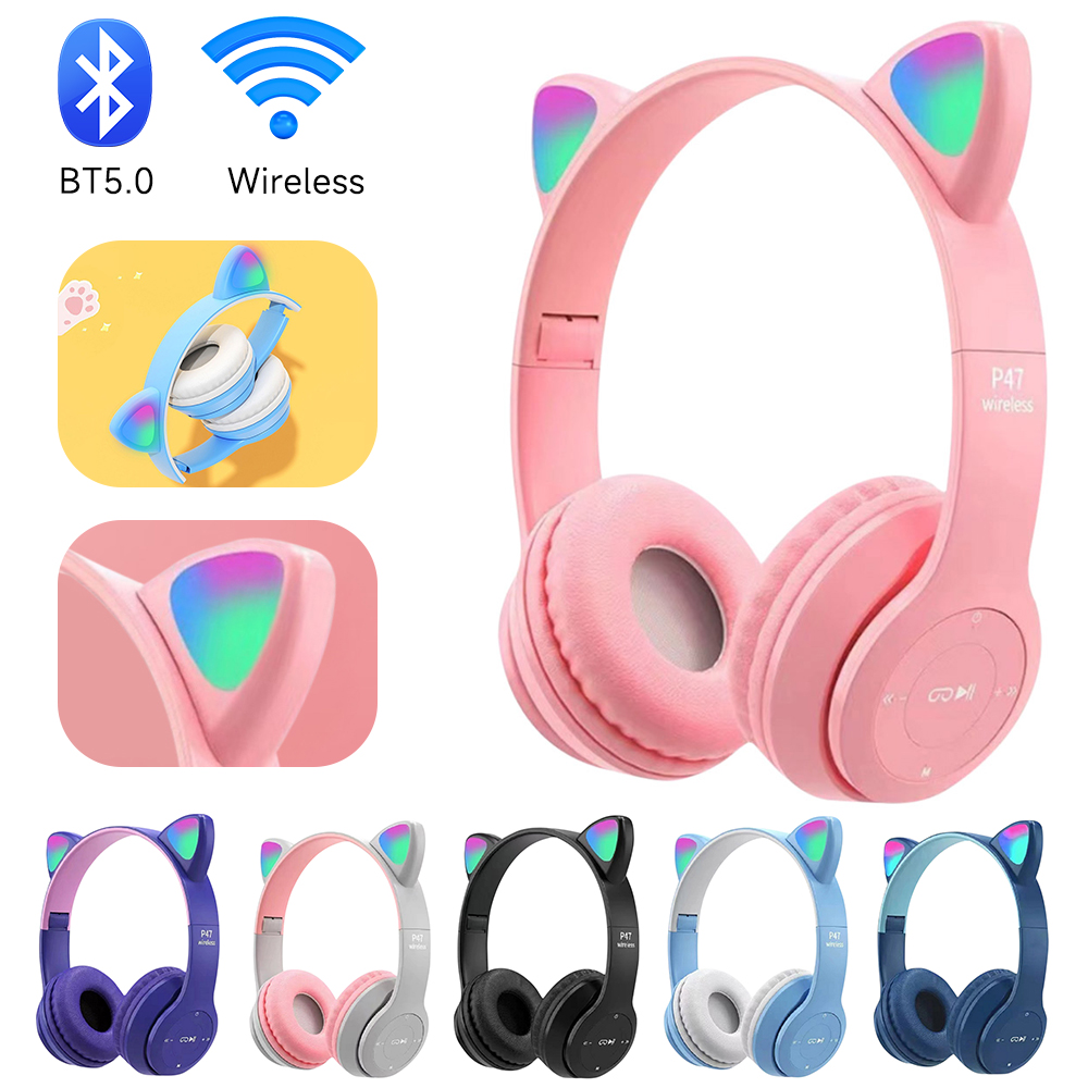 P47M casque sans fil Bluetooth - Gaming Headset With Mic Rgb avis et prix