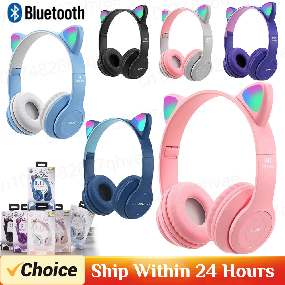 P47M casque sans fil Bluetooth - Gaming Headset With Mic Rgb avis et prix