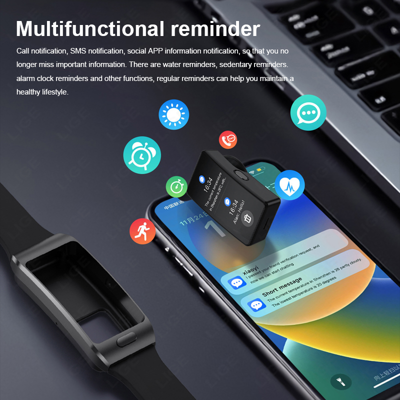 Nouvelle montre connectée LIGE - Tws Earbuds Bluetooth 5.3 avis et prix