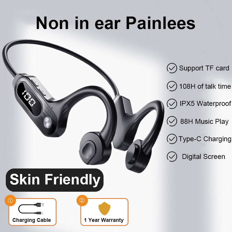 Sophia-Écouteurs Bluetooth 5.3 - Bone Conduction Running Headphones avis et prix