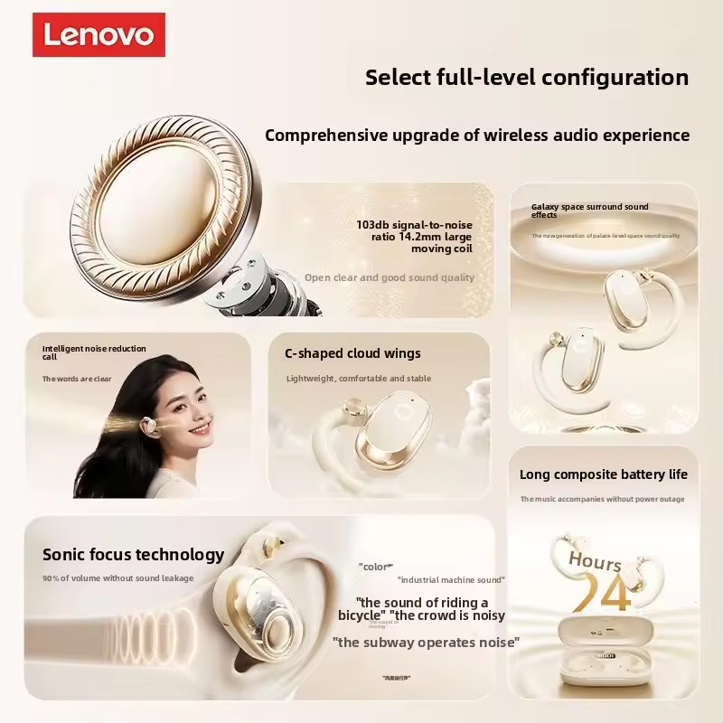 Lenovo EA366 – écouteurs sans  - Anc Wireless Over Ear Headphones avis et prix