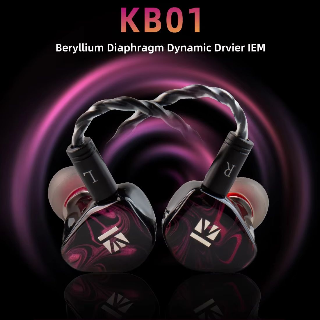 KBEAR KB01 écouteurs filaires  - In Ear Monitors For Singers avis et prix