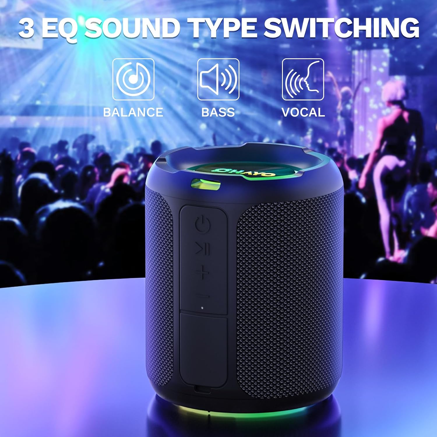 OHAYO 40W haut-parleur Bluetoo - Portable Bluetooth Speaker Waterproof Ipx7 avis et prix