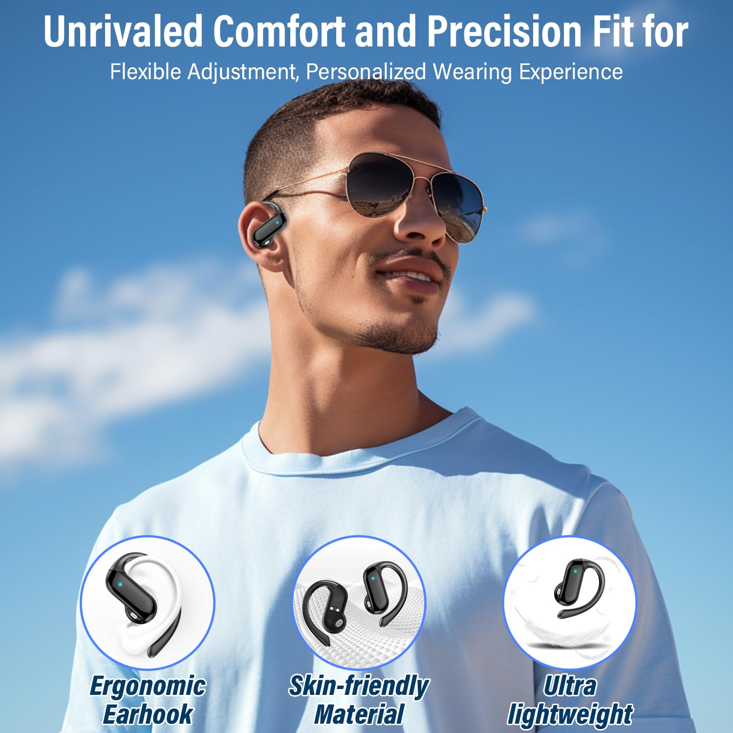 Écouteurs Open-Ear 2026 Blueto - Open Ear Air Conduction Headphones avis et prix