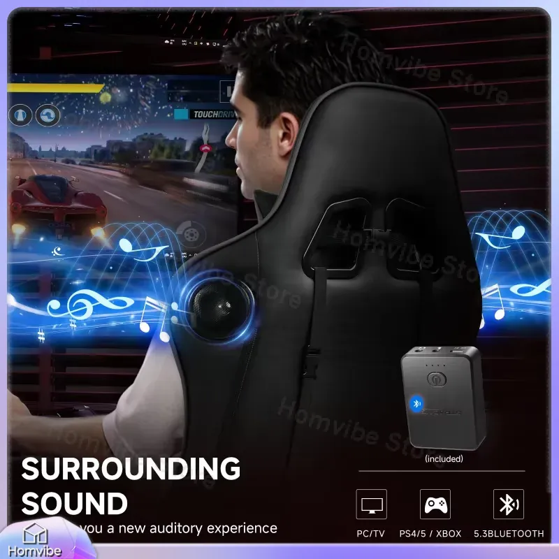 Chaise de jeu ergonomique avec - Speakers avis et prix