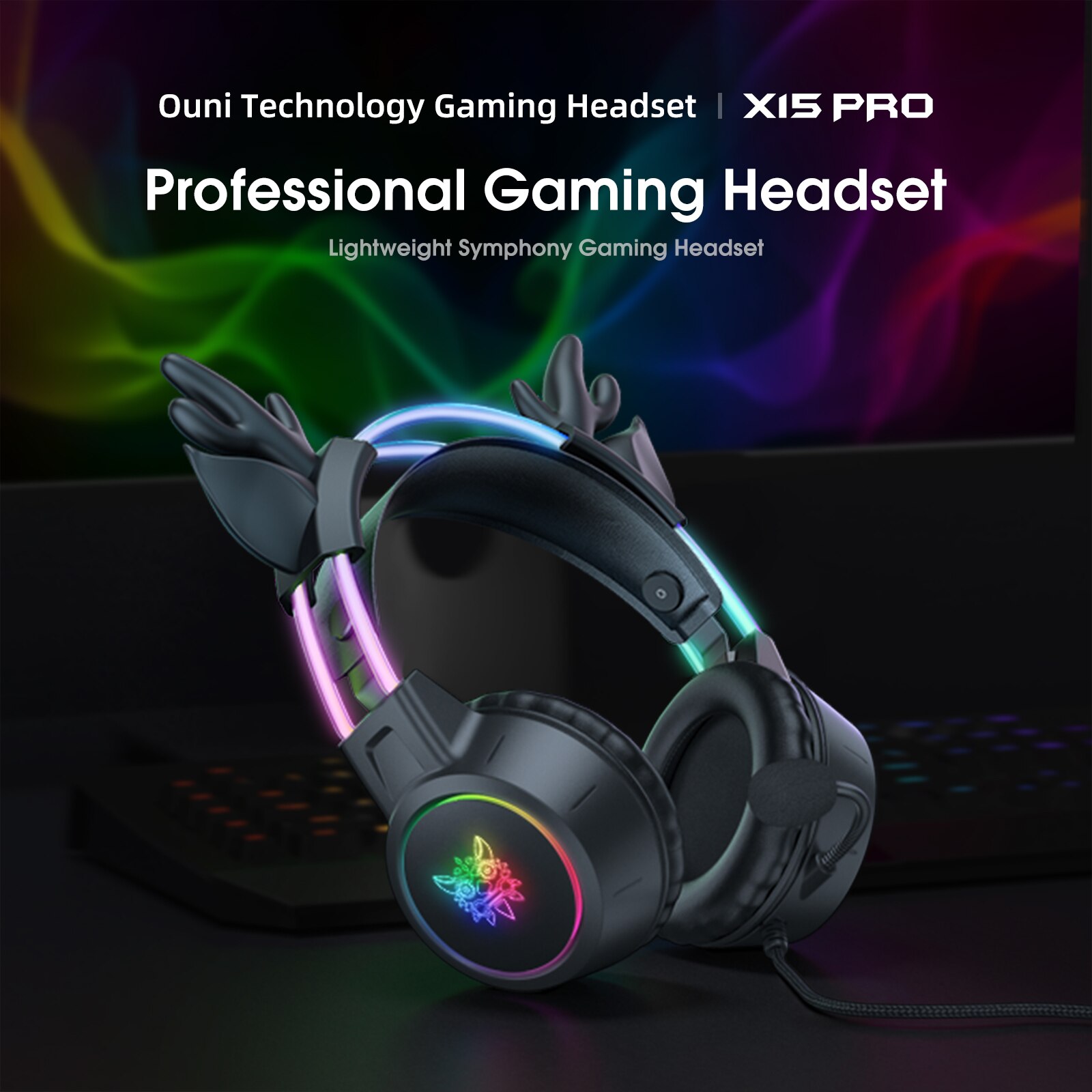 ONIKUMA Casque De Jeu pour 202 - Gaming Headset With Mic Rgb avis et prix