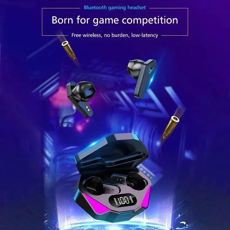 TWS sans fil Bluetooth 5.3 cas - Gaming Headset With Mic Rgb avis et prix