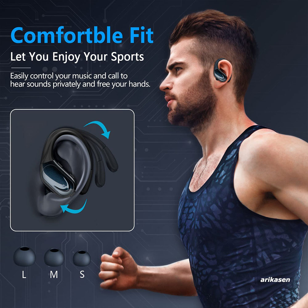 Écouteurs sans fil Sport Bluet - Anc Wireless Over Ear Headphones avis et prix