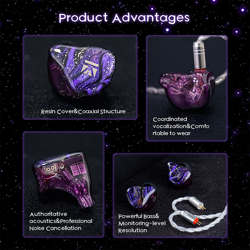 KBEAR Cepheus KB16 dans l'orei - Planar Magnetic Iem Earphones avis et prix
