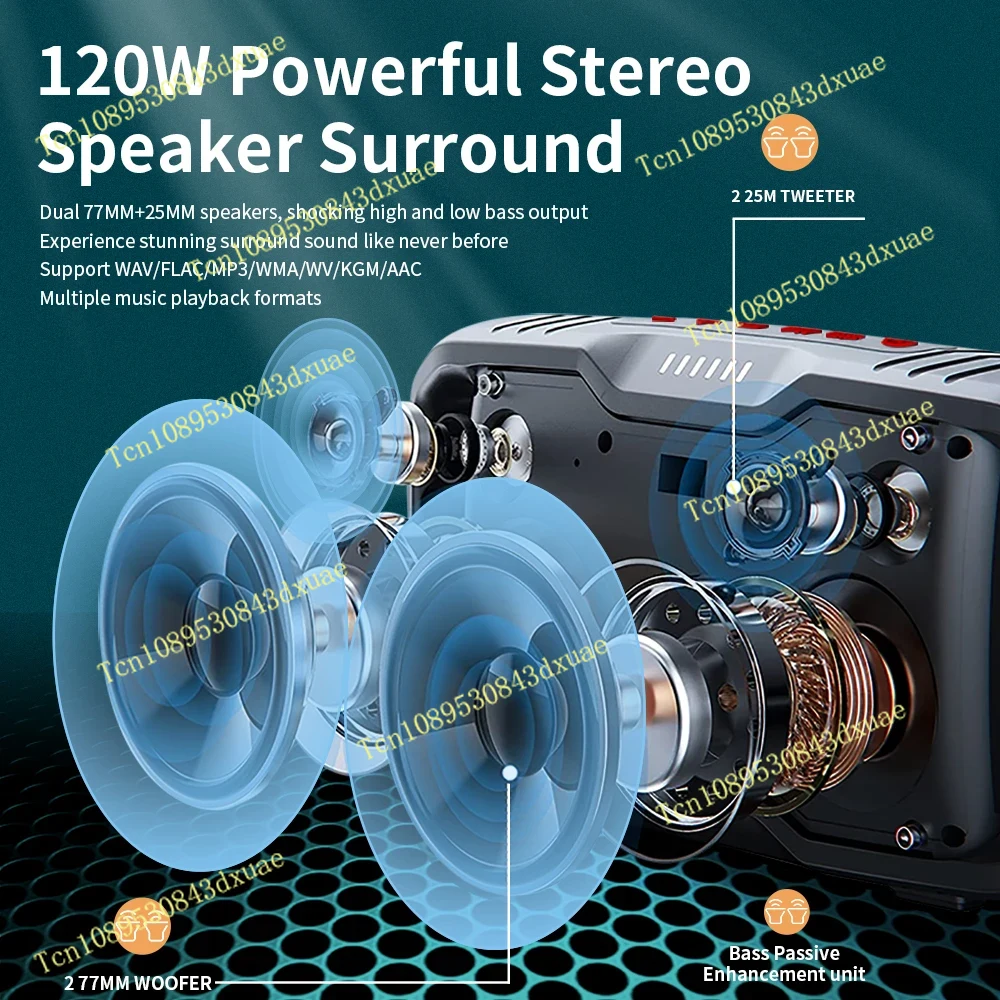 Enceinte Bluetooth portable X1 - Portable Bluetooth Speaker Waterproof Ipx7 avis et prix