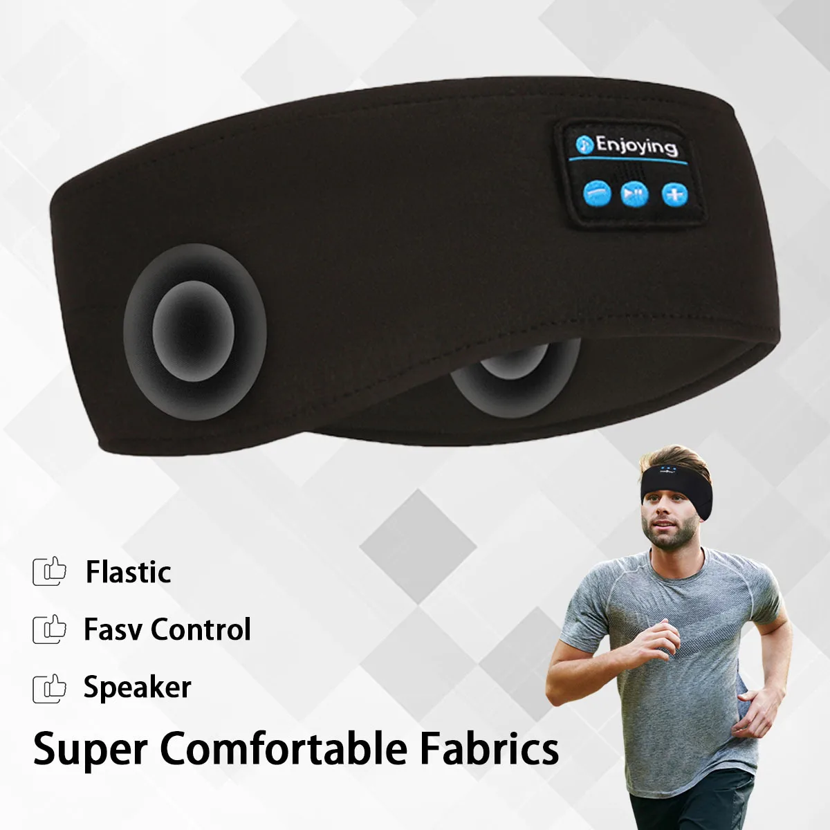 Écouteurs Bluetooth sport côté - Sleep Mask Headphones Bluetooth avis et prix