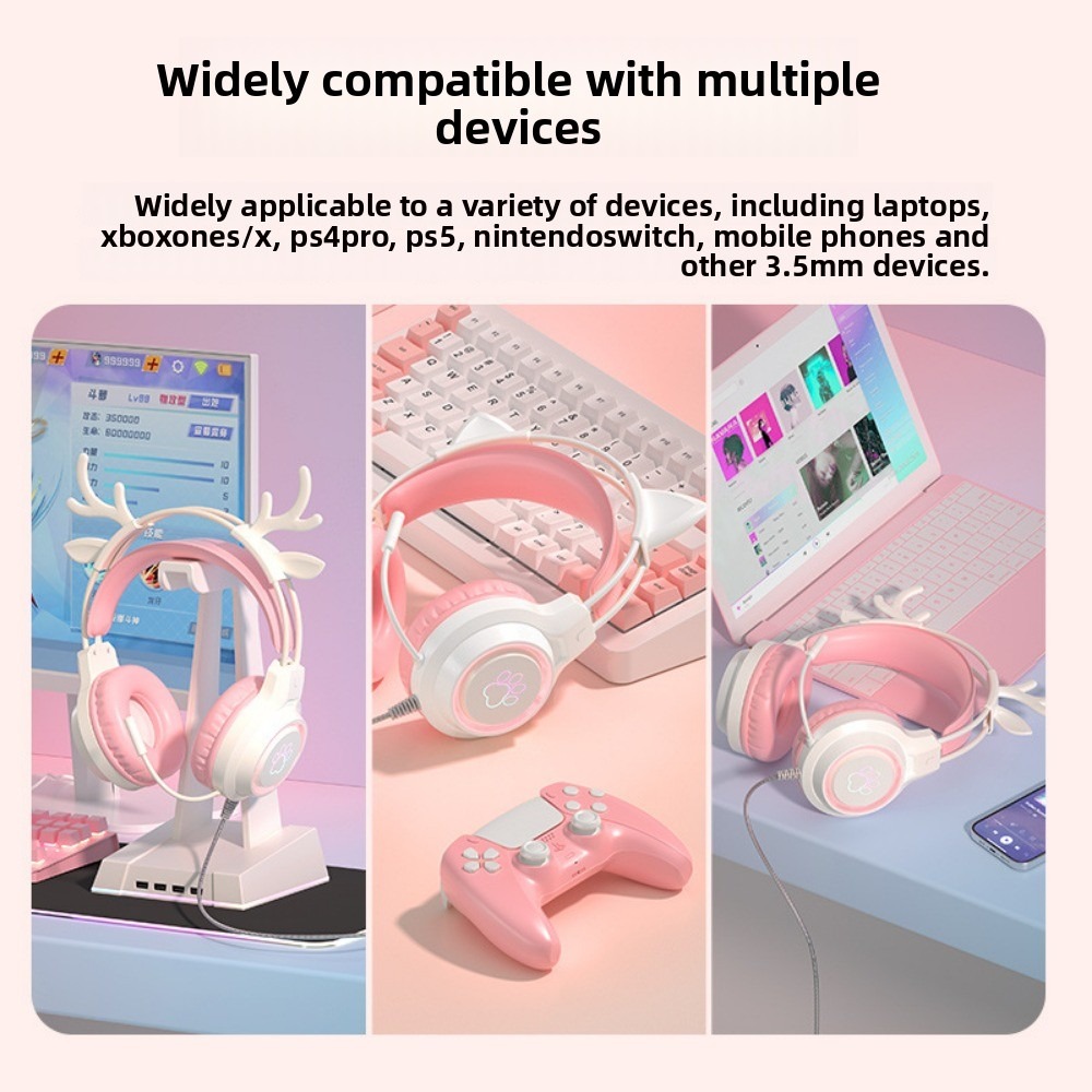 Écouteurs de jeu RGB avec micr - Gaming Headset With Mic Rgb avis et prix
