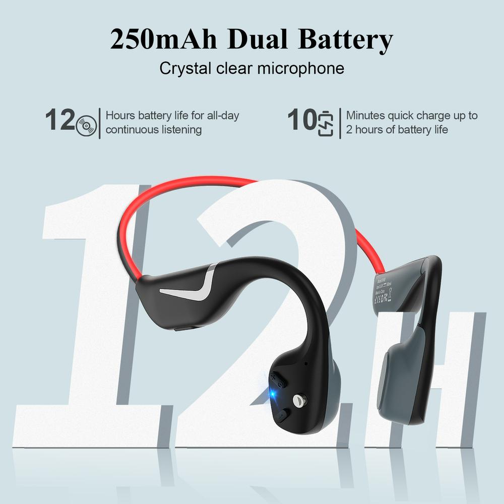Casque Bluetooth Sport à Condu - Bone Conduction Running Headphones avis et prix