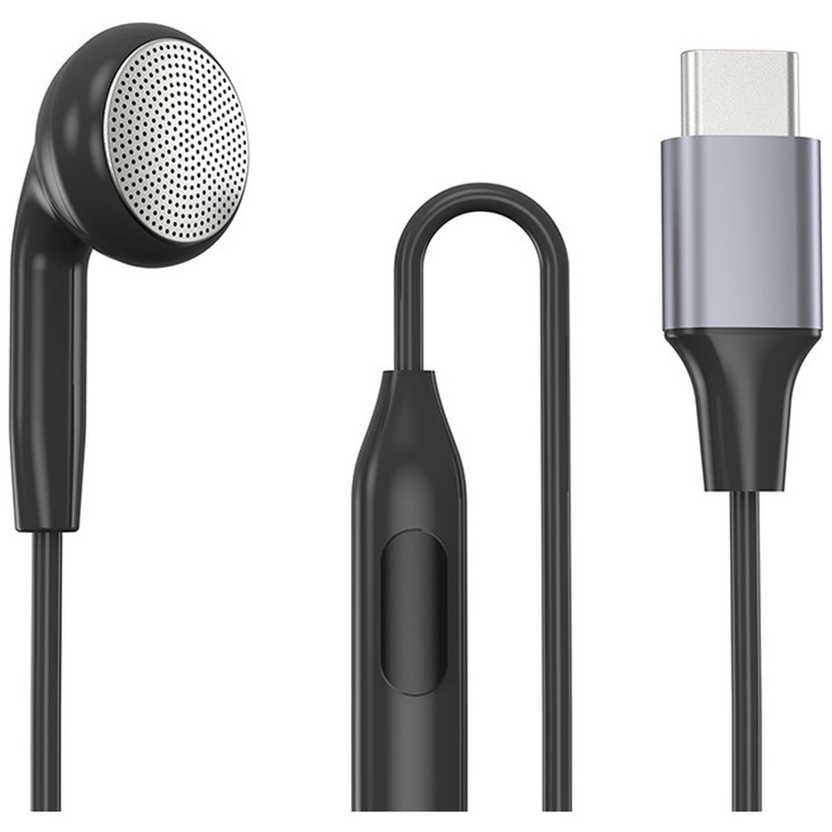 Écouteur mono filaire DT75BG T - Type C Wired Earphones With Mic avis et prix