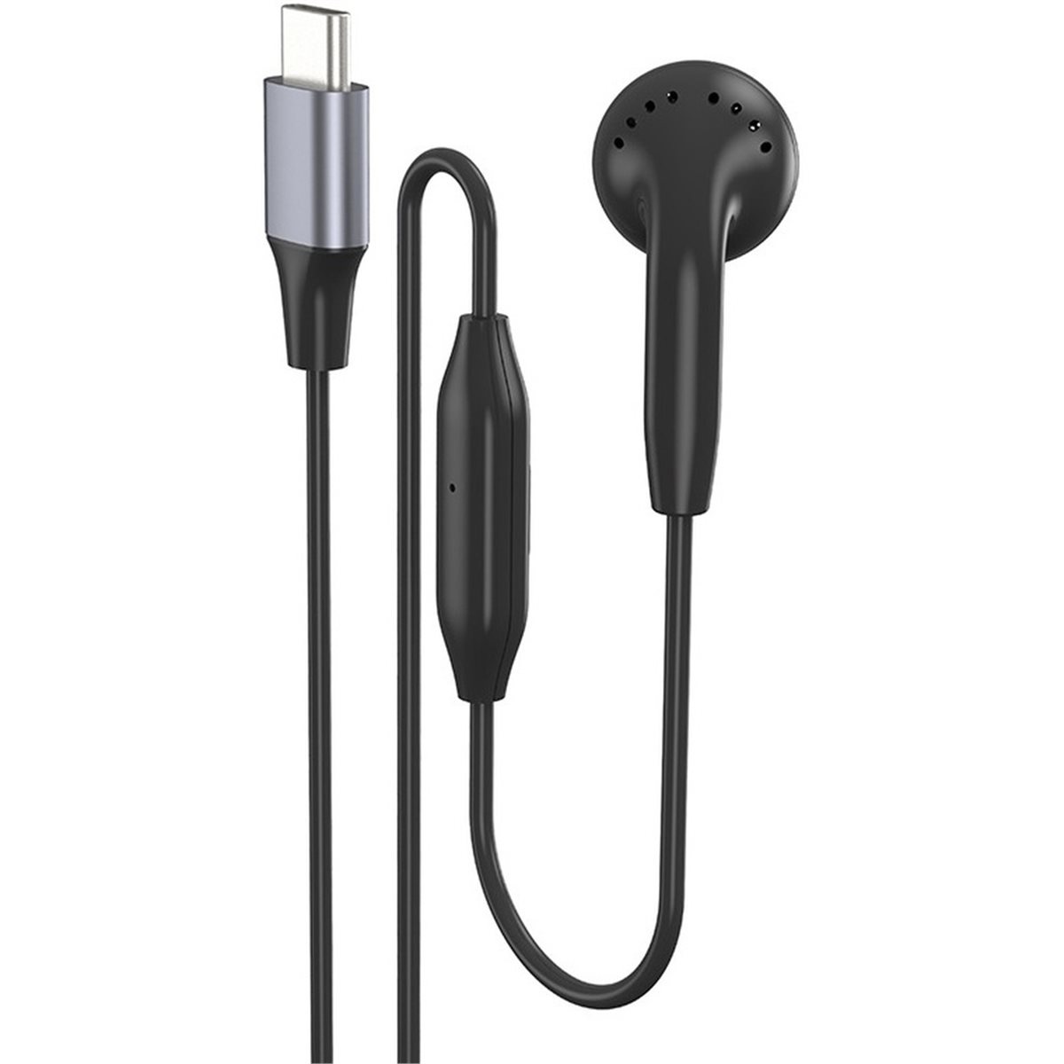 Écouteur mono filaire DT75BG T - Type C Wired Earphones With Mic avis et prix