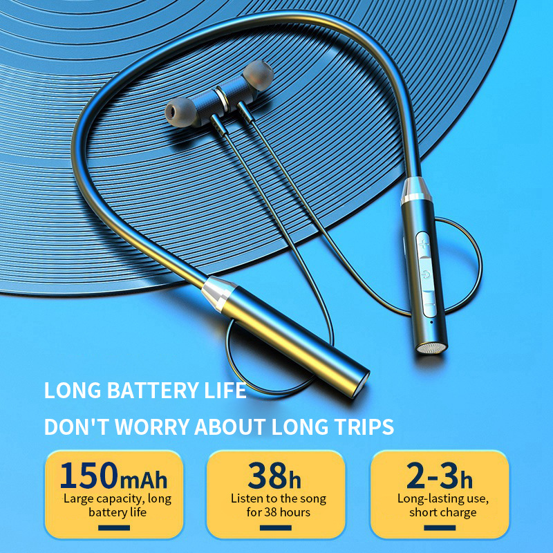 Écouteurs Bluetooth 5.0 à tour - Magnetic Neckband Sports Earphones avis et prix