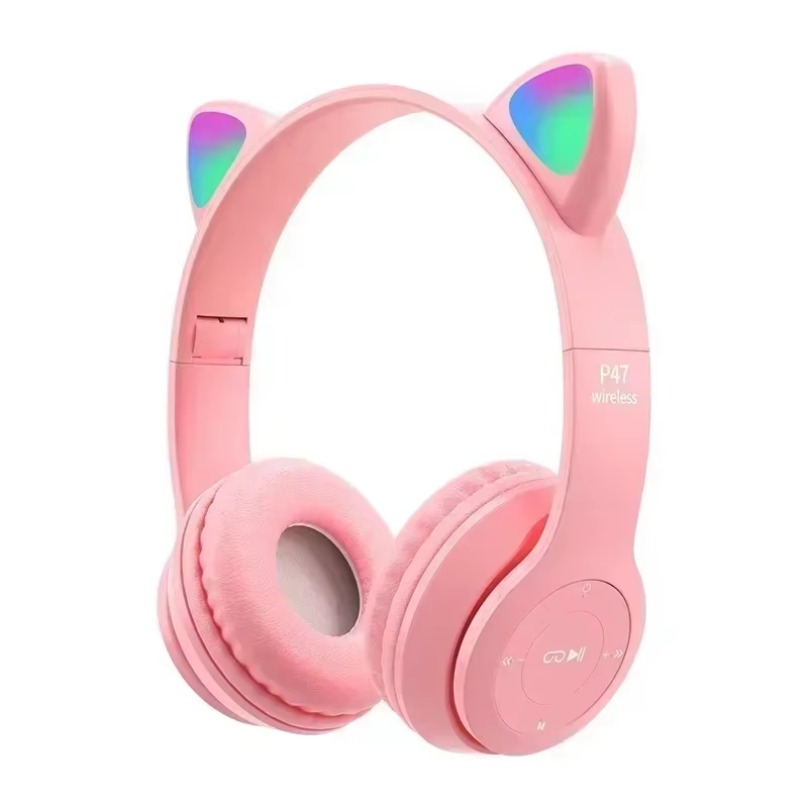 Écouteurs Bluetooth sans fil,  - Cat Ear Bluetooth Headset Led avis et prix