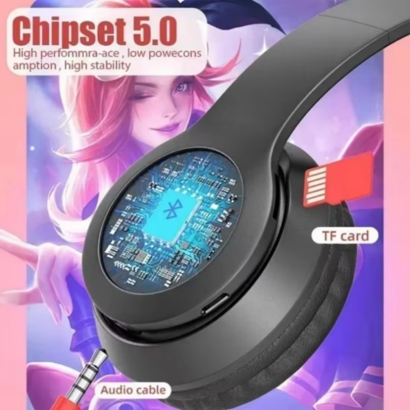 Écouteurs Bluetooth sans fil,  - Cat Ear Bluetooth Headset Led avis et prix