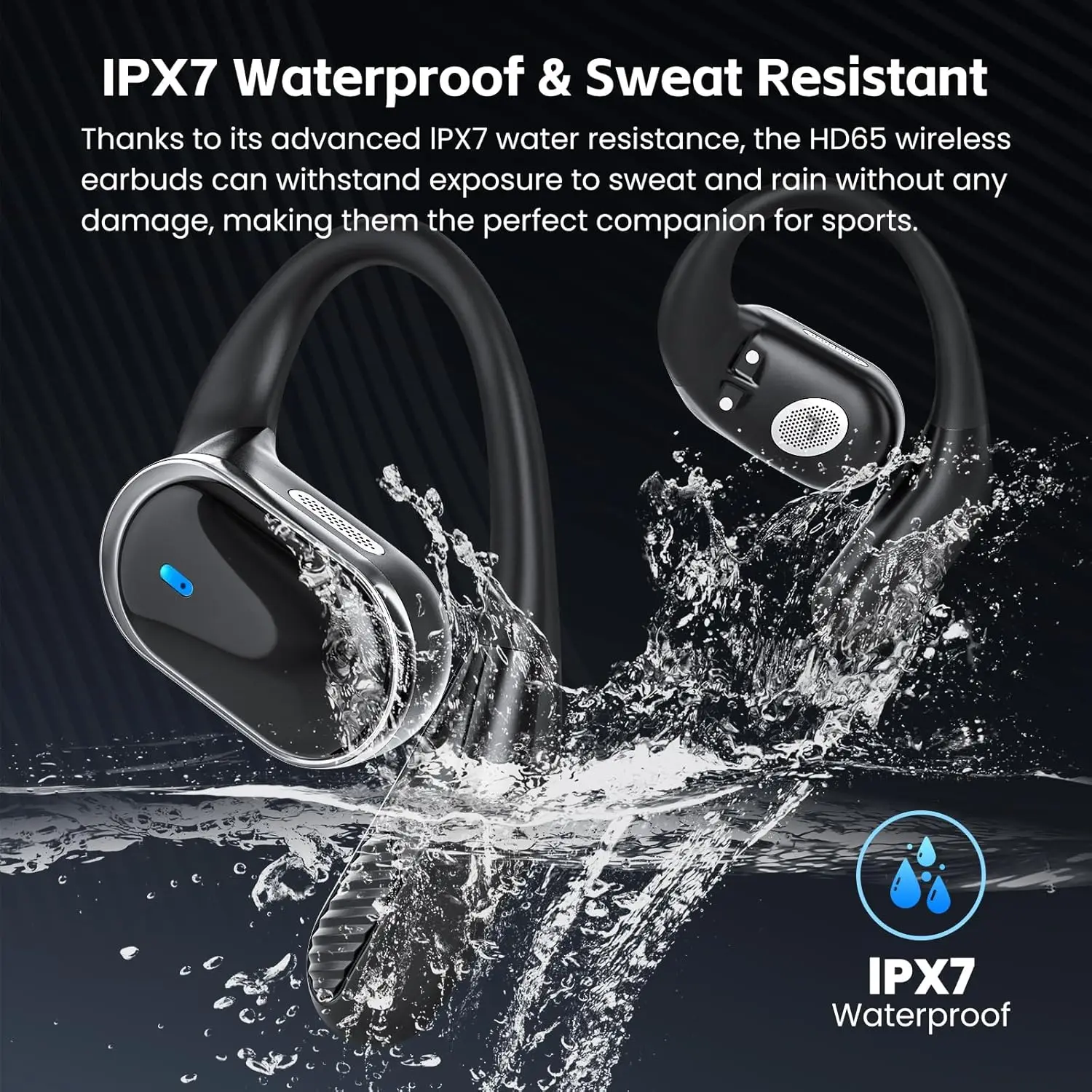Écouteurs Bluetooth sans fil a - Open Ear Air Conduction Headphones avis et prix