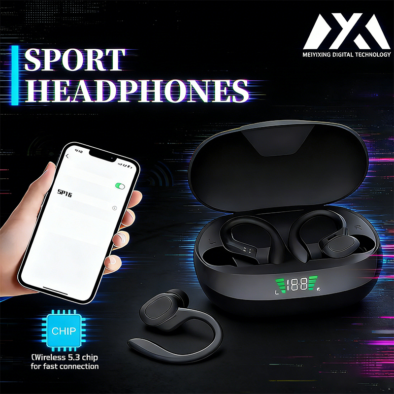 Casque Bluetooth SP16 à croche - Anc Wireless Over Ear Headphones avis et prix